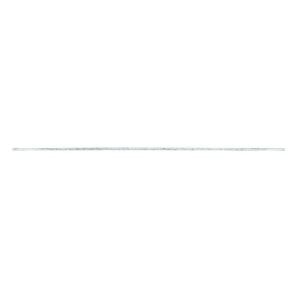 Steelworks Undersized Key Stock, Steel, Zinc Plated, 12 in L, 3/25 in W, 1/8 in H 11172 - main